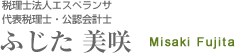 代表税理士 ふじた美咲
